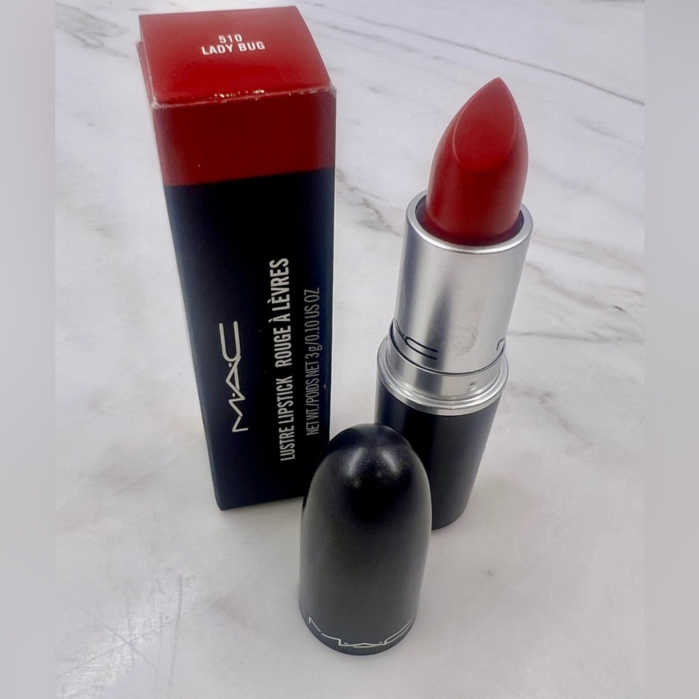 MAC Cosmetics 💄 LUSTER LIPSTICK 💄 Ladybug 510 NIB $27 MSRP 💄 ONLINE ONLY